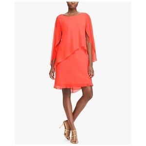 Ralph Lauren Layered Georgette Dress